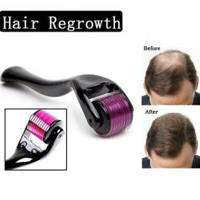 Derma roller for hair and beard growth 