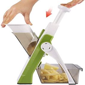 Mandoline Slicer,Vegetable Cutter 5 in 1,