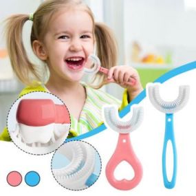 Kids Oral Care Silicone Cleaning Toothbrush- Buy 1 Get 1 Free